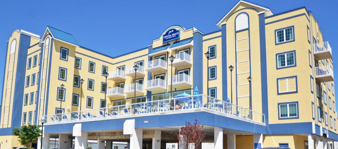 Crystal Beach Hotel Ocean City Bagian luar foto