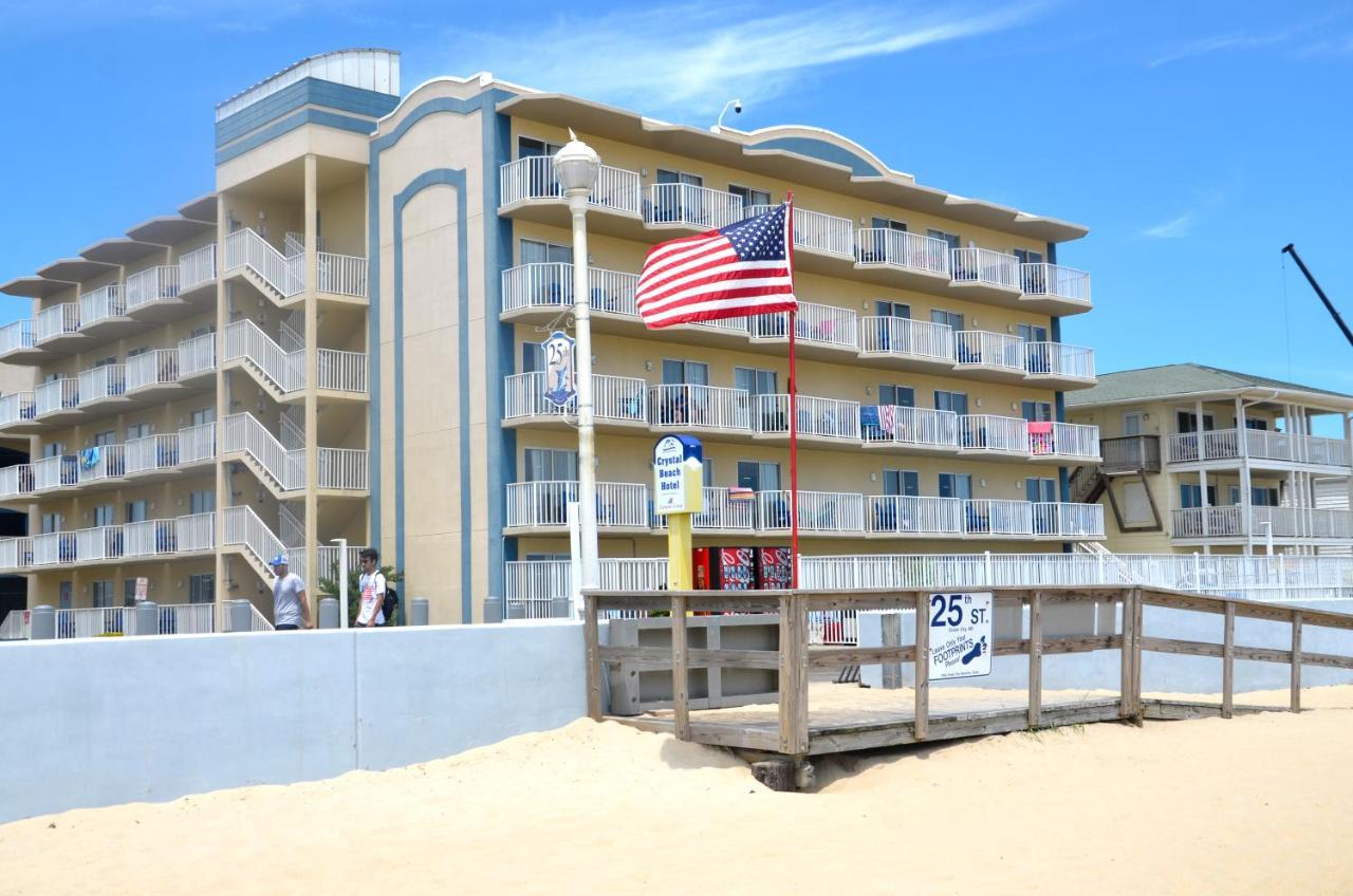 Crystal Beach Hotel Ocean City Bagian luar foto