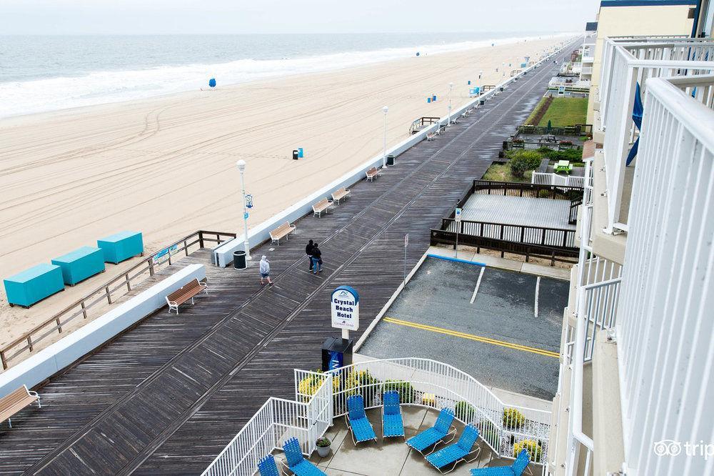 Crystal Beach Hotel Ocean City Bagian luar foto
