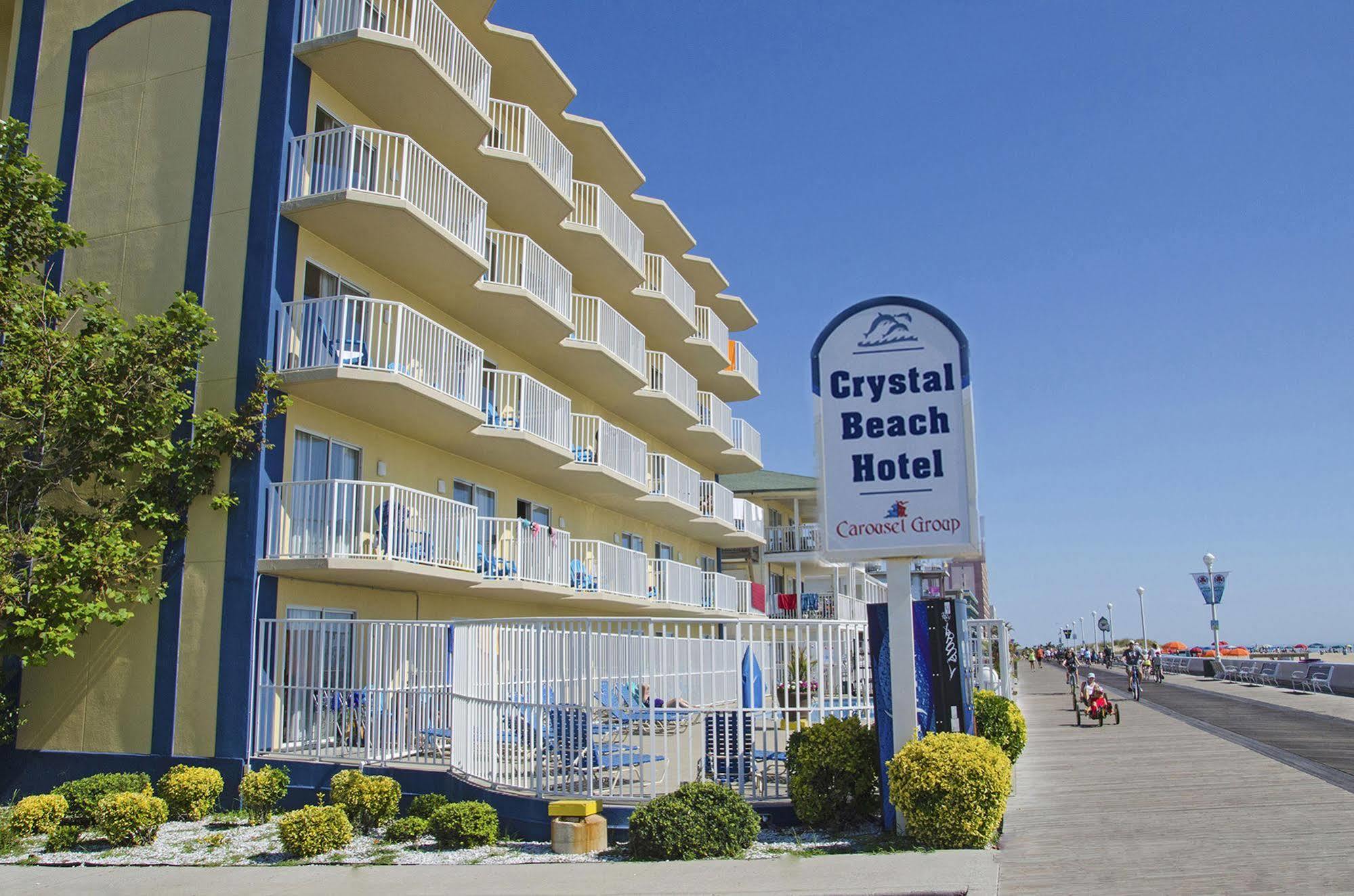 Crystal Beach Hotel Ocean City Bagian luar foto
